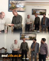 همزمان با فرارسیدن هفته دفاع مقدس و در راستای برگزاری کنگره شهدای دانشجو انجام شد : 
دیدار با همرزم شهید احمد حاج نقی از شهدای مرکز تربیت معلم 2