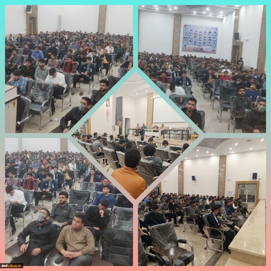 با حضور سرپرستان شبانه روزی و کارشناسان فرهنگی دانشگاه انجام شد : 
اولین جلسه توجیهی دانشجویان ساکن در سراهای دانشجویی  2