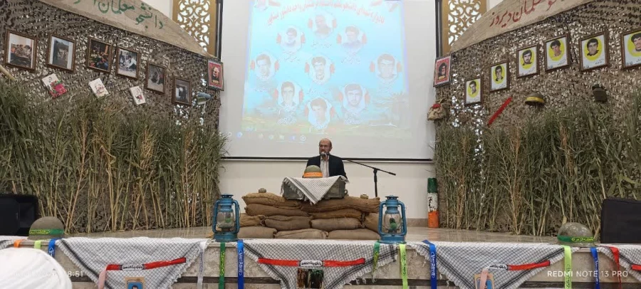 در راستای برگزاری کنگره ملی شهدای دانشجو معلم برگزار شد : 
یادواره شهدای دانشجو معلم شهرستان نیشابور 5