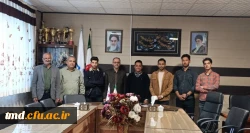 با حضور اعضای شورای صنفی و رفاهی واحد دانشور برگزار شد . 
جلسه هماهنگی امور تغذیه دانشجویان  2