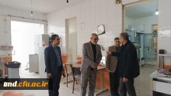 همزمان با دهه مبارک فجر انجام شد : 
بازدید کارشناسان حوزه مالی سازمان مرکزی از واحد دانشور نیشابور  5