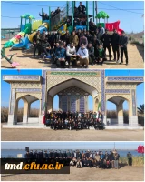 همزمان با روزهای پایانی سال انجام شد : 
حضور 90 نفر از دانشجویان واحد دانشور در اردوی راهیان نور  6