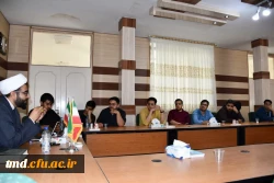 با حضور دانشجویان ورودی 1403 برگزار شد : 
دوره آموزشی طرح معراج ( آموزش معارف نماز )  7