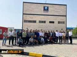 با حضور دانشجویان واحد  دانشور برگزار شد : 
بازدید از کارخانه ایران خودرو خراسان رضوی  3