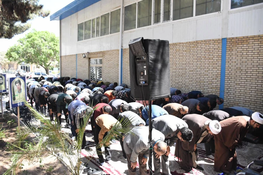 همزمان با ایام شهادت امام جعفر صادق ( ع) انجام شد : 
مراسم استقبال از شهید علی اصغر مرشدلو از شهدای تازه تفحص شده  3