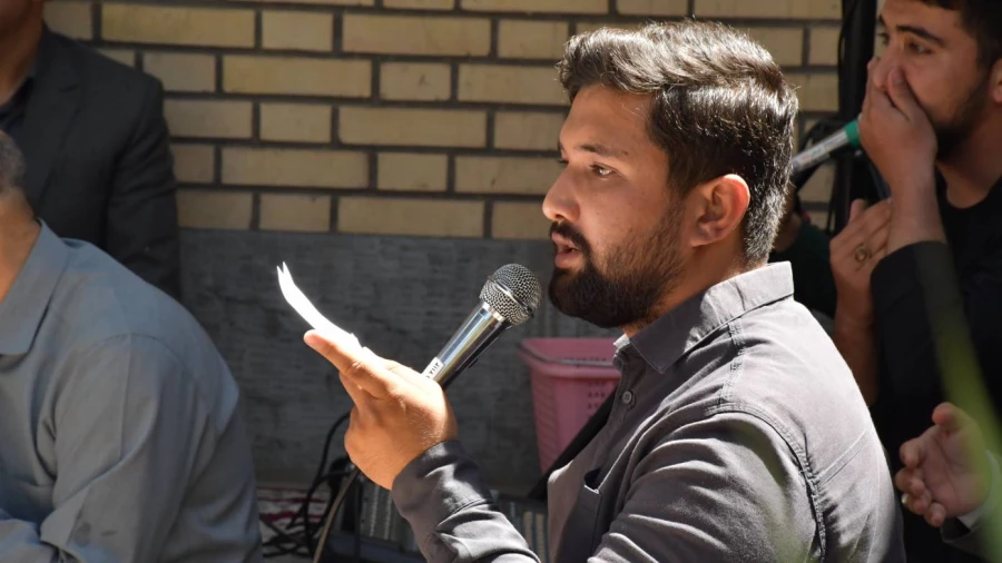 همزمان با ایام شهادت امام جعفر صادق ( ع) انجام شد : 
مراسم استقبال از شهید علی اصغر مرشدلو از شهدای تازه تفحص شده  5