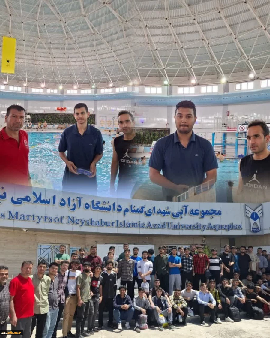 به منظور ایجاد نشاط و همزمان با ایام دهه سرآمدی آموزش و دهه سراهای دانشجویی انجام شد : 
اختصاص یک شیفت اختصاصی استخر ویژه دانشجویان واحد دانشور  2