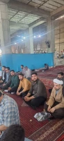 همزمان با هفته بزرگداشت مقام معلم انجام شد : 
حضور دانشجویان و اساتیدو کارکنان در مراسم عباسی سیاسی نماز جمعه 2