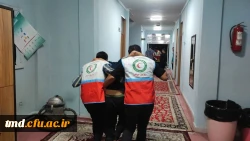 همزمان با هفته سراهای دانشجویی برگزار شد : 
دوره آموزشی کمک های اولیه و هلال احمر  2