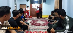همزمان با هفته سراهای دانشجویی برگزار شد : 
دوره آموزشی کمک های اولیه و هلال احمر  4