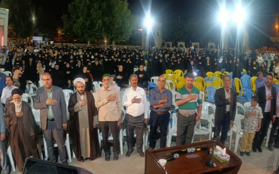 همزمان با اولین سالگرد شهادت رئیس جمهور عزیز آیت الله رئیسی و همراهان ایشان انجام شد : 
مراسم ویژه شهرستان نیشابور با محوریت دانشگاه فرهنگیان واحد دانشور  8