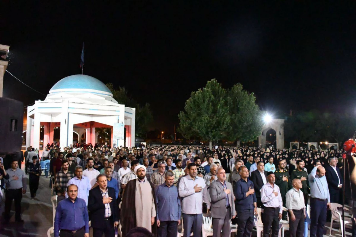 همزمان با اولین سالگرد شهادت رئیس جمهور عزیز آیت الله رئیسی و همراهان ایشان انجام شد : 
مراسم ویژه شهرستان نیشابور با محوریت دانشگاه فرهنگیان واحد دانشور  23