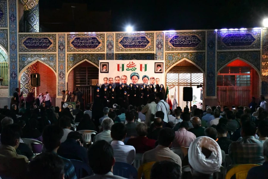 همزمان با اولین سالگرد شهادت رئیس جمهور عزیز آیت الله رئیسی و همراهان ایشان انجام شد : 
مراسم ویژه شهرستان نیشابور با محوریت دانشگاه فرهنگیان واحد دانشور  29