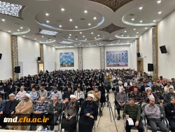 همزمان با اولین سالگرد شهادت شهدای خدمت و شهید جمهور انجام شد : 
حضور آیت الله سید محمد مهدی میرباقری عضو مجلس خبرگان رهبری در واحد دانشور نیشابور  2