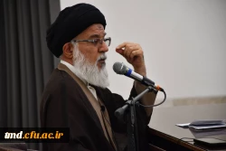 همزمان با اولین سالگرد شهادت شهدای خدمت و شهید جمهور انجام شد : 
حضور آیت الله سید محمد مهدی میرباقری عضو مجلس خبرگان رهبری در واحد دانشور نیشابور  10