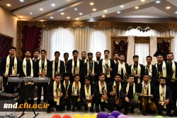 با حضور دانشجویان ورودی 1400  و کاردانی 1402 برگزار شد :
آیین دانش آموختگی دانشجویان واحد دانشور نیشابور  10