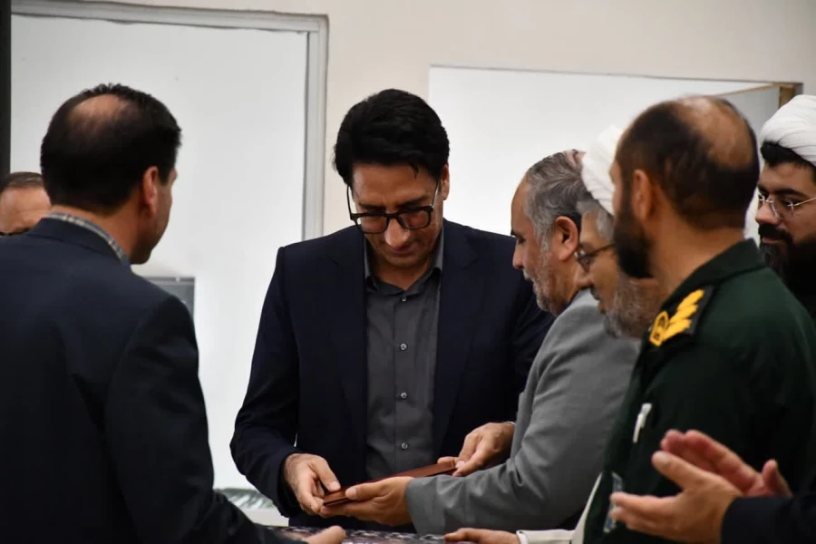 آیین تکریم و معارفه سرپرست جدید دانشگاه فرهنگیان واحد دانشور نیشابور 2