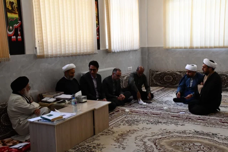 دیدار با امام جمعه محترم شهرستان نیشابور،حجت الاسلام یعقوبی 2