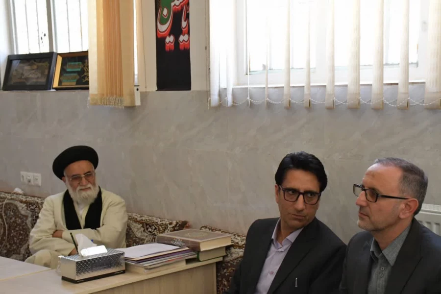 دیدار با امام جمعه محترم شهرستان نیشابور،حجت الاسلام یعقوبی 3