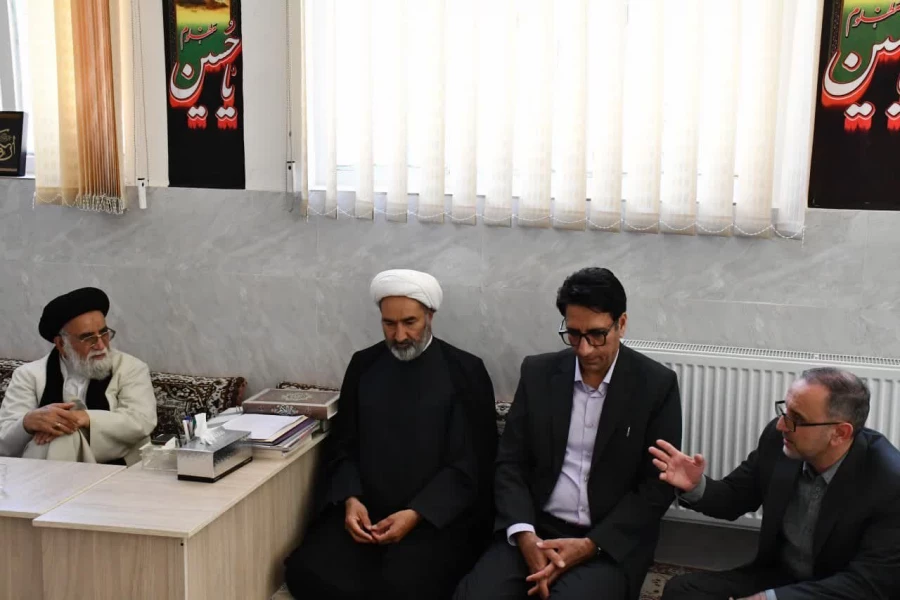 دیدار با امام جمعه محترم شهرستان نیشابور،حجت الاسلام یعقوبی 4