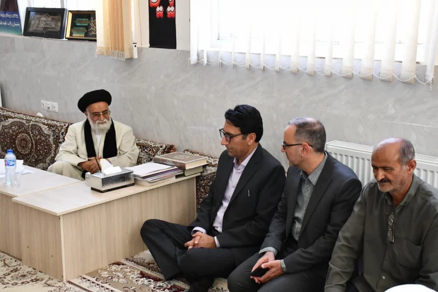 دیدار با امام جمعه محترم شهرستان نیشابور،حجت الاسلام یعقوبی 5