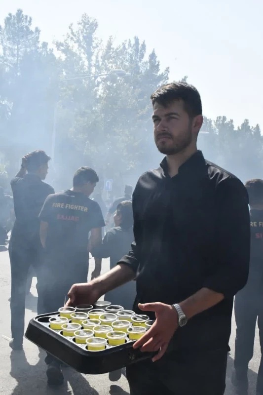 همزمان با روز اربعین حسینی انجام شد:
برپایی موکب پذیرایی 5