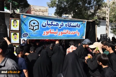 همزمان با روز اربعین حسینی انجام شد:
برپایی موکب پذیرایی