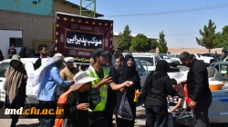 همزمان با دهه پایانی ماه صفر انجام شد:
برپایی موکب در مسیر پیاده روی زائرین امام رضا(ع) 3