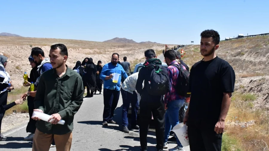 همزمان با دهه پایانی ماه صفر انجام شد:
برپایی موکب در مسیر پیاده روی زائرین امام رضا(ع) 7