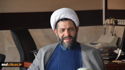 حضور حجت السلام ایمانی مقدم،مسئول نهاد مقام معظم رهبری در دانشگاه های استان خراسان رضوی در واحد دانشور