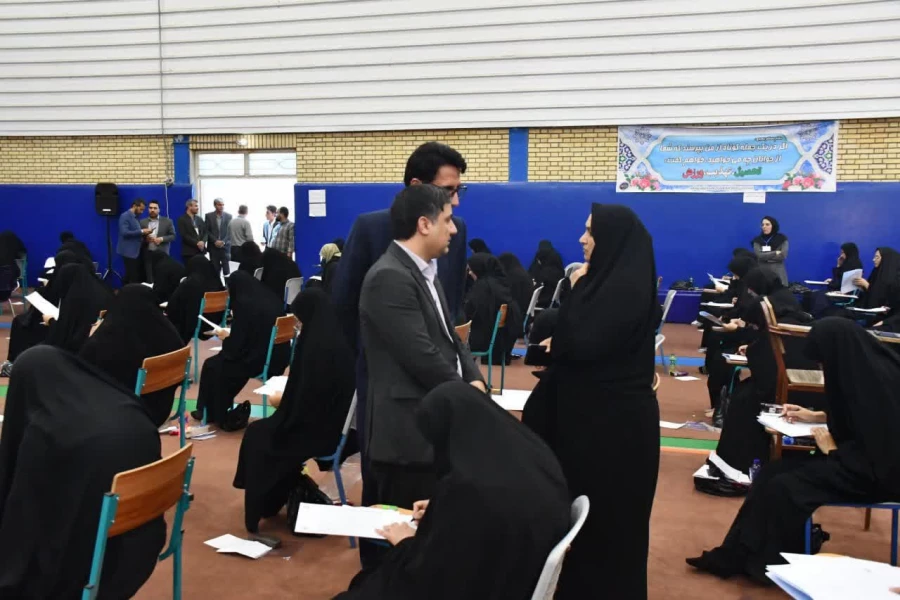 برگزاری آزمون صلاحیت های حرفه ای مهارت آموزان ماده 28 در دانشگاه فرهنگیان واحد دانشور نیشابور. 4