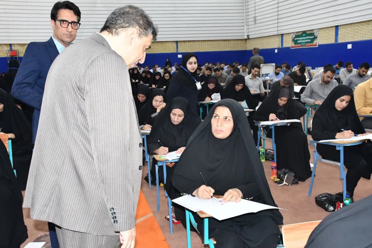 برگزاری آزمون صلاحیت های حرفه ای مهارت آموزان ماده 28 در دانشگاه فرهنگیان واحد دانشور نیشابور. 6