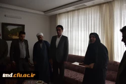 دیدار باخانواده شهید دانشجو معلم محمود رضا امینی به مناسبت هفته دفاع مقدس 4