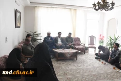 دیدار باخانواده شهید دانشجو معلم محمود رضا امینی به مناسبت هفته دفاع مقدس 5