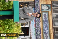 حضور دکتر عربخانی ریاست دانشگاه فرهنگیان واحد دانشور نیشابور در مراسم بازگشایی مدارس و نواخته شدن زنگ مهر 3