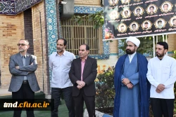 حضور دکتر عربخانی ریاست دانشگاه فرهنگیان واحد دانشور نیشابور در مراسم بازگشایی مدارس و نواخته شدن زنگ مهر 5