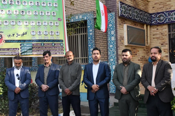 حضور دکتر عربخانی ریاست دانشگاه فرهنگیان واحد دانشور نیشابور در مراسم بازگشایی مدارس و نواخته شدن زنگ مهر 6