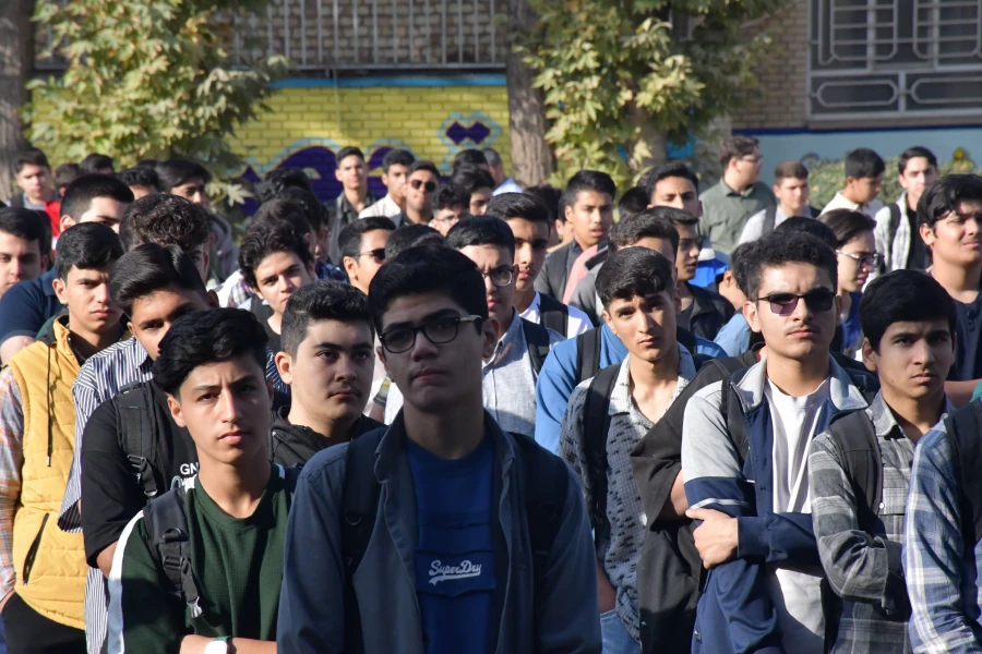 حضور دکتر عربخانی ریاست دانشگاه فرهنگیان واحد دانشور نیشابور در مراسم بازگشایی مدارس و نواخته شدن زنگ مهر 7