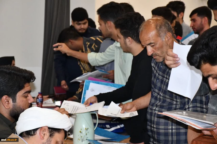 ثبت نام حضوری دانشجویان جدید الورود دانشگاه فرهنگیان واحد دانشور نیشابور 3