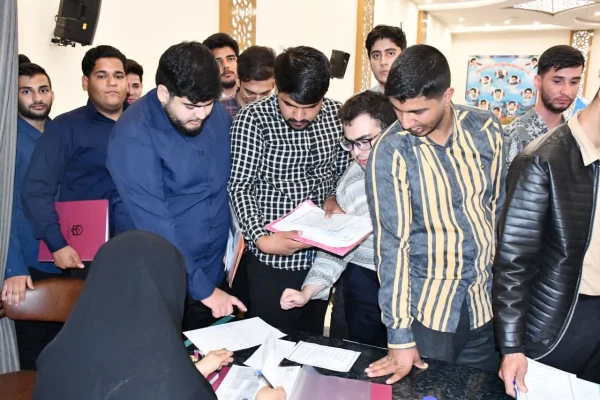 ثبت نام حضوری دانشجویان جدید الورود دانشگاه فرهنگیان واحد دانشور نیشابور 7