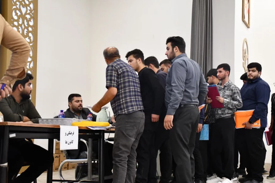 ثبت نام حضوری دانشجویان جدید الورود دانشگاه فرهنگیان واحد دانشور نیشابور 8