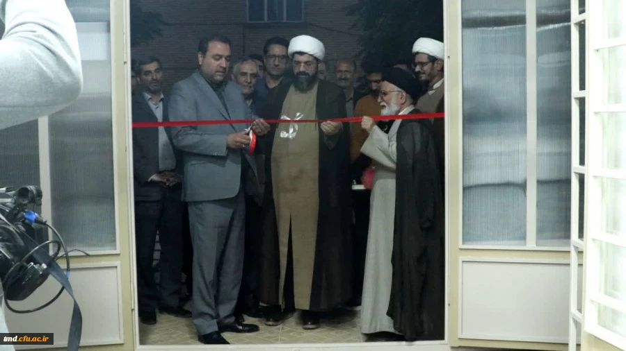 آئین افتتاحیه نماز خانه شهدای دانشجو معلم دانشگاه فرهنگیان واحد دانشور نیشابور با حضور مهدی دونده فرماندار نیشابور 5