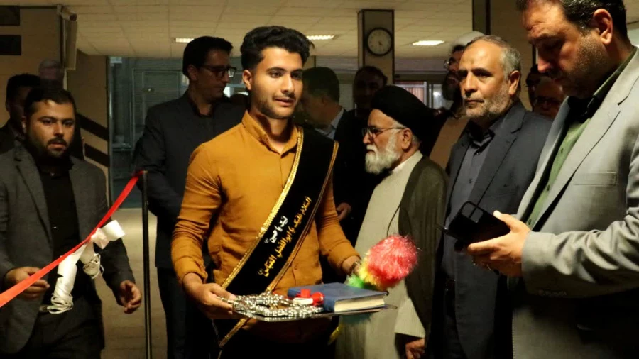 آئین افتتاحیه یادمان شهدای دانشجو معلم دانشگاه فرهنگیان نیشابور با حضور حجت الاسلام یعقوبی امام جمعه شهرستان 4