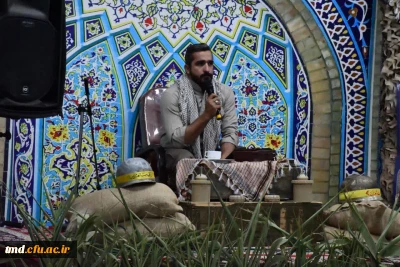 مراسم نکوداشت شهدای طریق القدس و دومین یادواره شهدای دانشجو معلم دانشگاه فرهنگیان واحد دانشور نیشابور