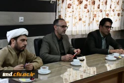 سلسه نشست های سیاست گذاری فرهنگی در دانشگاه فرهنگیان با حضور حجت الاسلام طلا بیگی مسئول نهاد رهبری در دانشگاه فرهنگیان استان در واحد دانشور 8