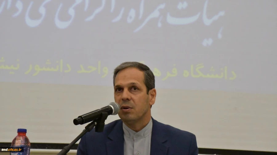 حضور رئیس هسته گزینش اداره آموزش و پرورش استان در واحد دانشور 5