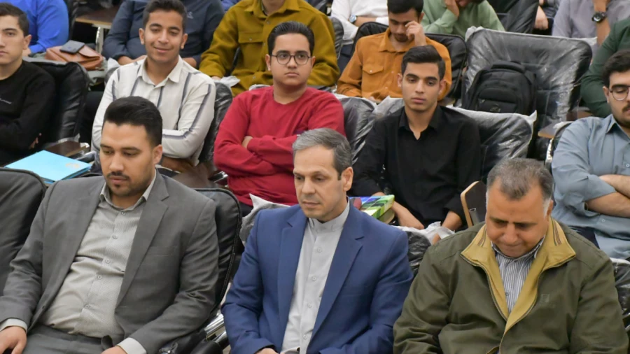 حضور رئیس هسته گزینش اداره آموزش و پرورش استان در واحد دانشور 6