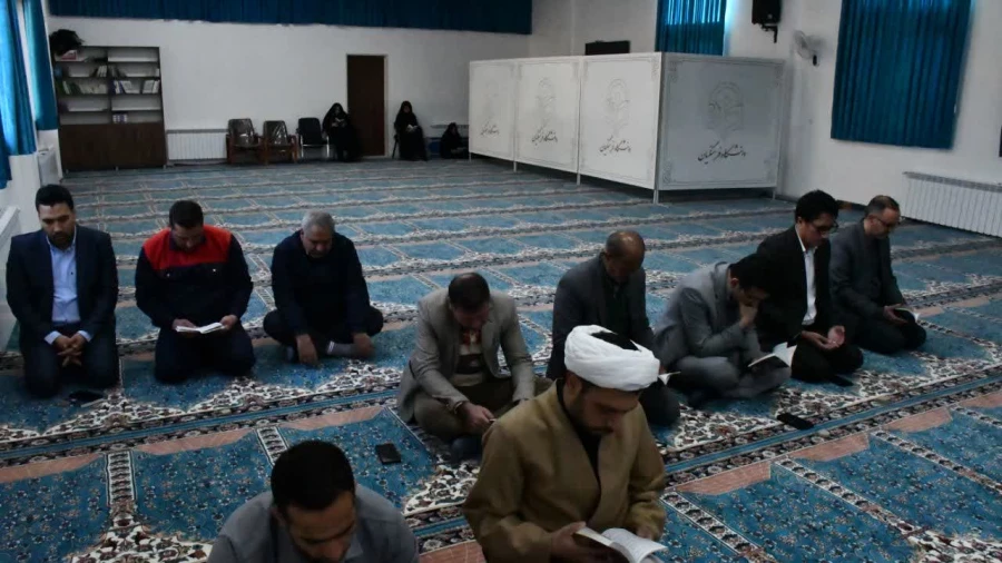 حضور حمید رضا ابراهیمی معاون فرهنگی سازمان مرکزی دانشگاه فرهنگیان در واحد دانشور 2