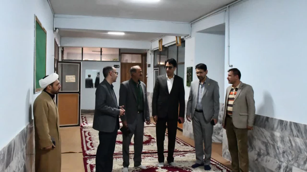 حضور حمید رضا ابراهیمی معاون فرهنگی سازمان مرکزی دانشگاه فرهنگیان در واحد دانشور 7