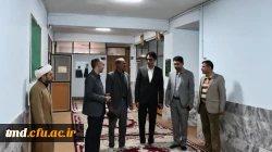 حضور حمید رضا ابراهیمی معاون فرهنگی سازمان مرکزی دانشگاه فرهنگیان در واحد دانشور 7